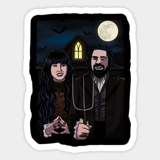 Shadows Gothic Sticker